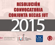 RESOLUCION CONVOCATORIA CONJUNTA 2015 - 2016