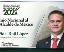 El alcalde Orizaba y anfitrión del próximo congreso UIM es elegido EL mejor alcalde de México año 2021
