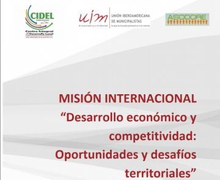 Participa en nuestra Misión Internacional y conoce experiencias replicables en tu territorio