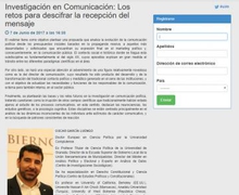 Webinar: Investigación en Comunicación: Los retos para descifrar la recepción del mensaje