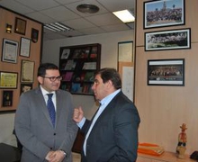 Reunión con el Director de la Agencia Andaluza de Cooperación Internacional al Desarrollo