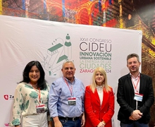 La UIM participa en Congreso sobre Innovación Urbana Sostenible de CIDEU en Zaragoza