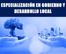 9ª Edición de la Especialización en Gobierno y Desarrollo Local