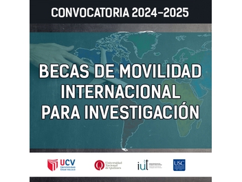 Abierta la convocatoria para movilidad internacional para investigación UIM