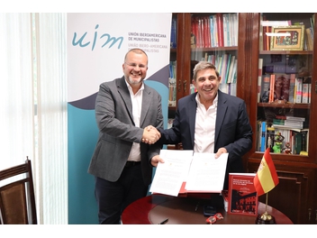 Alcalde de Rionegro firma convenio de adhesión a la Red UIM de Instituciones Iberoamericanas para el Desarrollo Local #RIIDEL