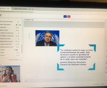 Compartimos grabación del webinar sobre Violencia de Género desarrollado con ONU y CIM OEA