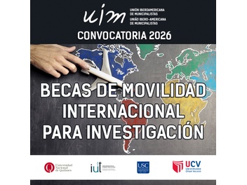 Abierta la convocatoria para movilidad internacional para investigación UIM 2026