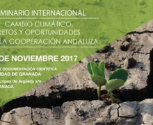 SEMINARIO INTERNACIONAL: CAMBIO CLIMÁTICO, RETOS Y OPORTUNIDADES PARA LA COOPERACIÓN ANDALUZA