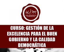 MATRICÚLATE Y FÓRMATE COMO EXPERTO/A EN BUEN GOBIERNO Y CALIDAD DEMOCRÁTICA