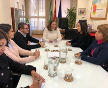 Directora del Instituto Andaluz de la Mujer y Director de la Agencia Andaluza de Cooperación al Desarrollo se reúnen con Autoridades de Andrysas y de la UIM 