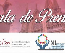 INGRESA A LA SALA DE PRENSA DEL XII CONGRESO IBEROAMERICANO DE MUNICIPALISTAS