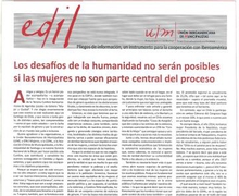 YA DISPONIBLE LA EDICIÓN Nº 52 DE LOS PLIEGOS DE INFORMACIÓN EDIL