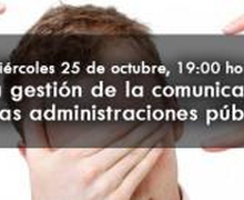 TE INVITAMOS A WEBINAR:  "LA GESTIÓN DE LA COMUNICACIÓN DE CRISIS EN LAS ADMINISTRACIONES PÚBLICAS"