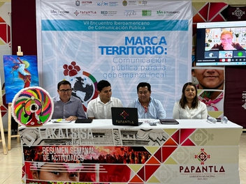 Con rueda de prensa en Papantla se anuncia el Encuentro Iberoamericano de Autoridades Locales y  Comunicación Pública