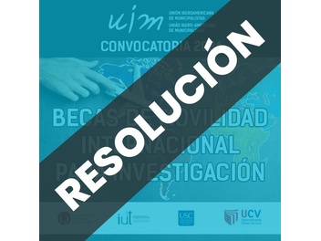 La UIM anuncia la resolución de las becas del Programa de Movilidad Internacional para la Investigación 2025–2026