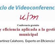 Conferencia gratuita: Innovación y eficiencia aplicada a la gestión energética municipal