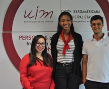 JÓVENES PASANTES DE BRASIL, ECUADOR Y EEUU APOYAN LABOR DE LA UIM