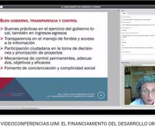 COMPARTIMOS GRABACIÓN DEL WEBINAR" EL FINANCIAMIENTO DEL DESARROLLO URBANO"